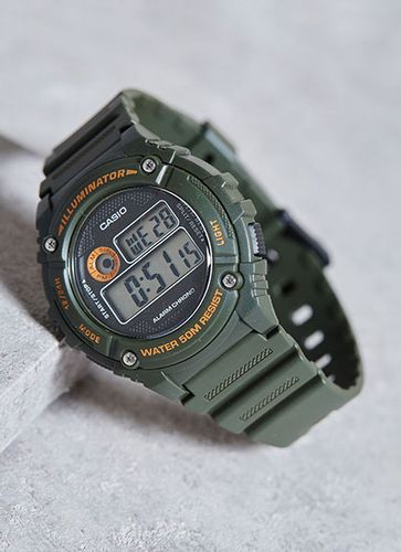 Zegarek Męski Casio W-216H-3B + BOX na Arena.pl
