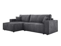 Nowoczesny rozkładany Narożnik POSO XL funkcja spania + pojemnik