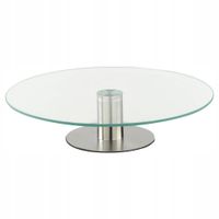 PATERA OBROTOWA szklana DEKORACYJNA śr. 30 cm