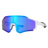 okulary rowerowe z polaryzacją i filtrem uv 400 niebieskie