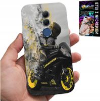 ETUI DO HUAWEI MATE 20 LITE - MOTOR MOTOCYKLE FAN WIELE WZORÓW PLECKÓW