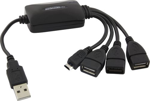 EA158 USB 2.0 HUB 3 PORTY USB + 1 PORT MICRO USB na Arena.pl