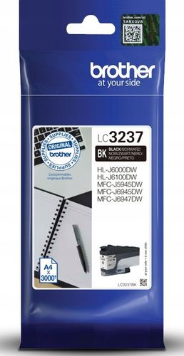 Tusz Brother LC-3237BK Black 3000str. na Arena.pl