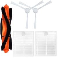 Zestaw filtry szczotki do Xiaomi Mi Robot Vacuum S20 E10 E10C E12 Mijia 3C