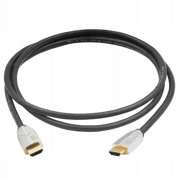 KABEL PRZEWÓD HDMI 2.1 Z ETHERNET 8K 4K 120Hz UHD 48Gbps HDR 3D eARC PRO 1m zdjęcie 3