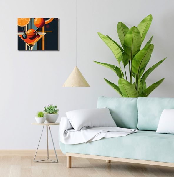 Obraz 40x30cm Koktajl w Stylu zdjęcie 2
