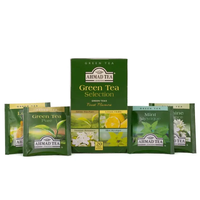 Ahmad Tea Green Tea Selection herbata zielona 4 smaki zestaw 20 kopert