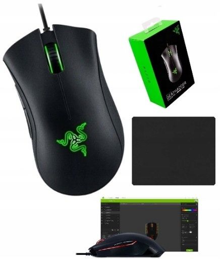 Myszka Przewodowa Razer Death Adder Essential Sensor Optyczny zdjęcie 2