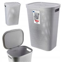 Kosz na pranie Curver INFINITY 60L szary brudownik
