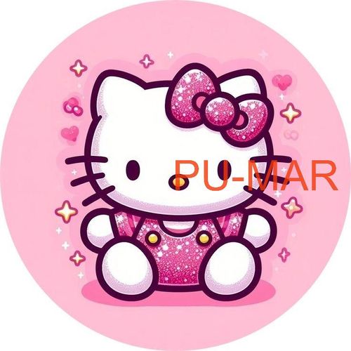 Opłatek na tort HELLO KITTY Kot Kotek Postać Tekst Gratis na Arena.pl