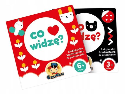 CZUCZU STARTER MALUCHA KSIĄŻECZKI KONTRASTOWE 0+ na Arena.pl