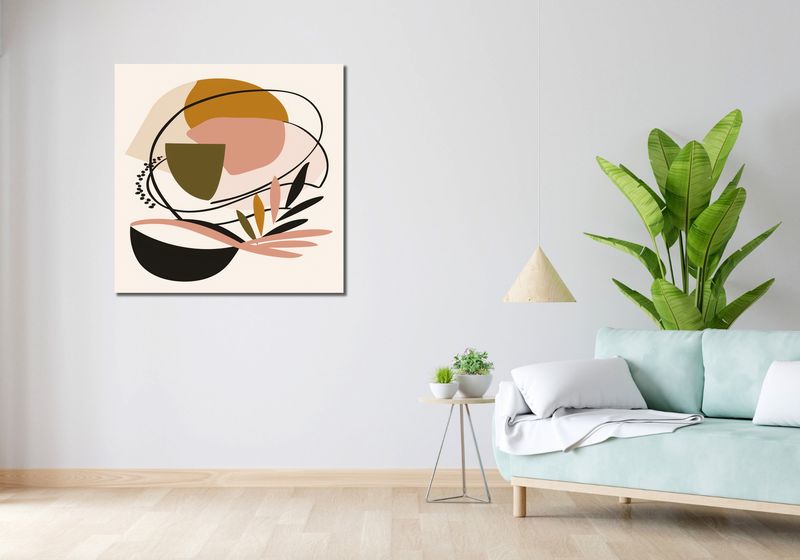 Obraz 90x90cm Szept Przyrody zdjęcie 2