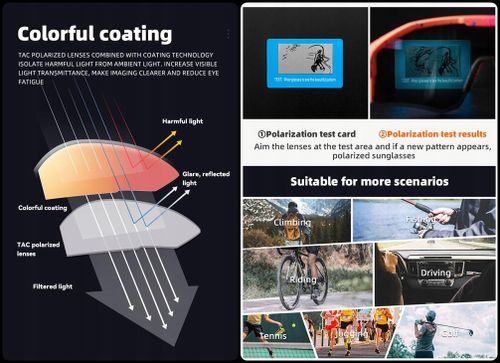 ROWEROWE Okulary PRZECIWSŁONECZNE Polaryzacyjne na Arena.pl