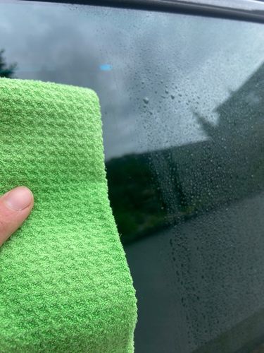 CarGlowGoods Storm mikrofibra waflowa do szyb w aucie szkła okien 40x40 3x na Arena.pl
