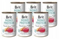 BRIT MONO PROTEIN TUNA SWEET POTATO 6x400g