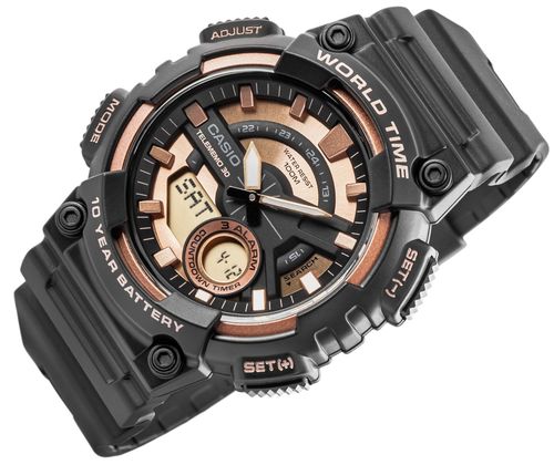zegarek męski casio gerton aeq-110w-1a3vdf + box na Arena.pl