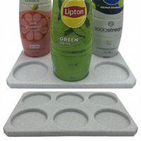 STOJAK PODKŁADKA NA SYROPY 6 MIEJSC KOLOR MARMUROWY