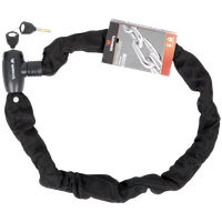 Zapięcie do roweru łańcuch kłódka Walfort 9 mm