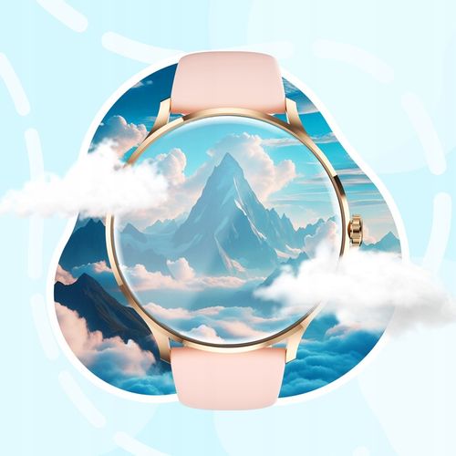 SMARTWATCH ZEGAREK DAMSKI MENU POLSKIE SPORT PULS ROZMOWY SMART WATCH PL na Arena.pl