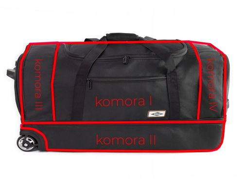 DUŻA TORBA PODRÓŻNA na KÓŁKACH WALIZKA BAGAŻ 105L na Arena.pl