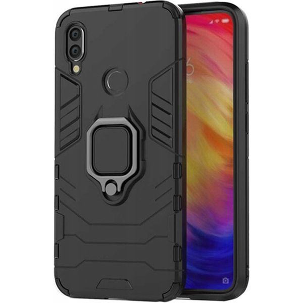 Spacecase X-Ring Redmi Note 7 Czarny zdjęcie 2