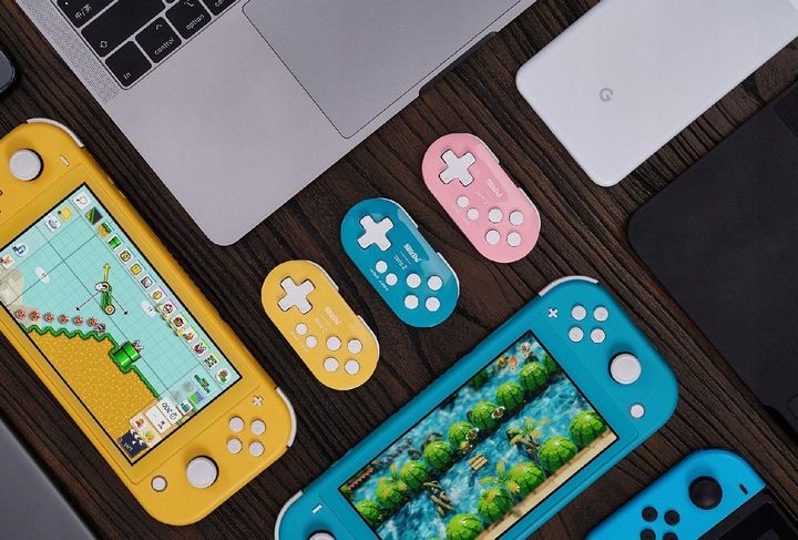 Pad bezprzewodowy do Nintendo Switch Android PC 8Bitdo Zero 2 Turquoise zdjęcie 3