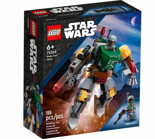 KLOCKI LEGO STAR WARS MECH FIGURKA BOBY FETTA PREZENT DLA 6,7,8 LATKA na Arena.pl
