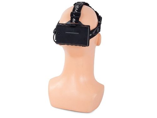 LATARKA CZOŁOWKA LED IPX6 3 OGNIWA POWERBANK AKU USC C na Arena.pl