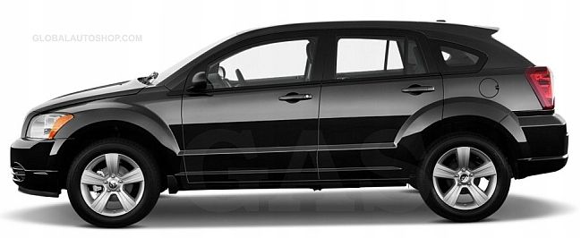 DODGE CALIBER -Listwy CHROM na drzwi boczne dekoracyjne chromowane zdjęcie 2