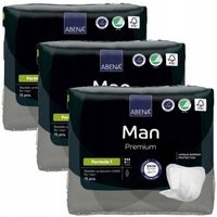 WKŁADKI UROLOGICZNE DLA MĘŻCZYZN podpaski męskie 3x15szt ABRI MAN