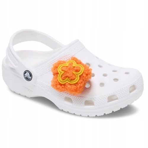 Crocs Przypinka Ozdoba Pin Charms Jibbitz Do Butów Plush Orange Daisy na Arena.pl