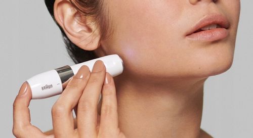 Depilator Trymer BRAUN Face Mini FS1000 z funkcją Smartlight na Arena.pl