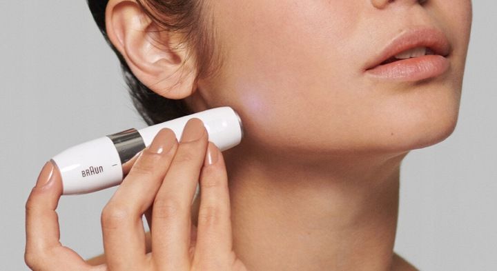 Depilator Trymer BRAUN Face Mini FS1000 z funkcją Smartlight zdjęcie 6