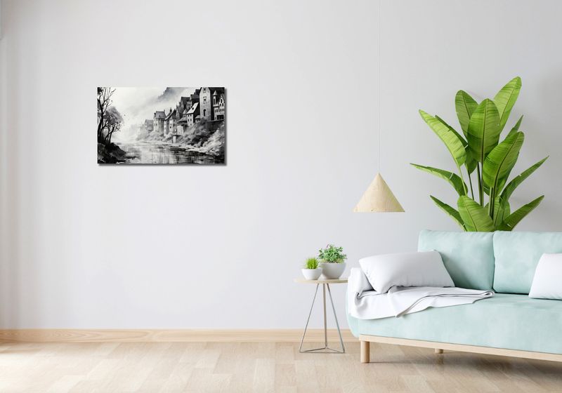 Obraz 70x40cm Mglisty Refleks zdjęcie 2