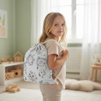 Plecak Worek Bawełniany dla dzieci 35x45 - Jednorożec i Łapacz Snów