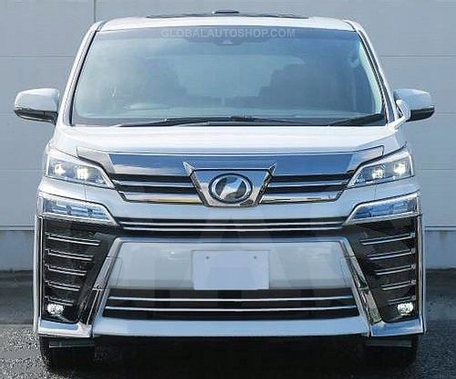 Toyota Vellfire - Chromowane Listwy Grill Atrapy Zderzaka Tuning na Arena.pl