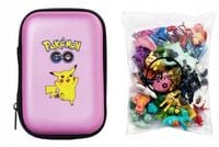 Pikachu Pokemon Etui 24 Pokemony Figurka Figurki Pudełko Opakowanie