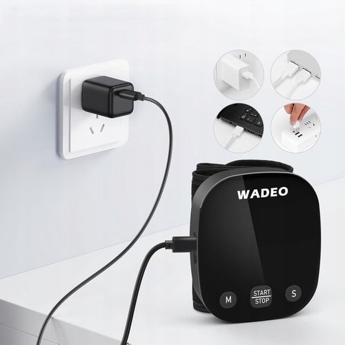 Ciśnieniomierz Nadgarstkowy Na Nadgarstek Arytmia Puls Lcd Pamięć 2X99 Etui na Arena.pl