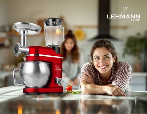 ROBOT KUCHENNY PLANETARNY MIKSER Z MISĄ BLENDER SZKLANY MASZYNKA DO MIĘSA na Arena.pl