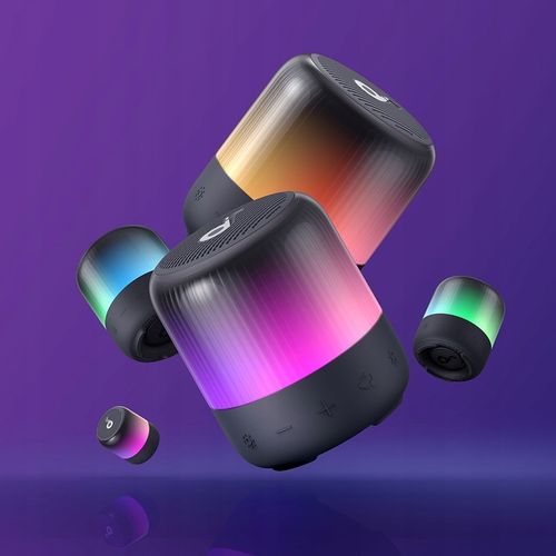 Głośnik przenośny Bluetooth Soundcore Glow Mini Czarny na Arena.pl