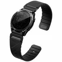 Pasek magnetyczny UNIQ Fluo do Garmin Quick Release 26mm i QuickFit Czarny