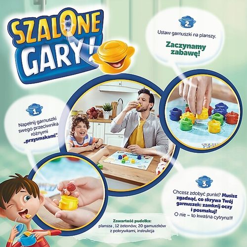 Gra rodzinna Szalone gary Trefl na Arena.pl
