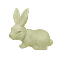 Zajączek plastikowy leżący zielony