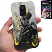 ETUI DO SAMSUNG A6 2018 - MOTOR MOTOCYKLE FAN WIELE WZORÓW PLECKÓW