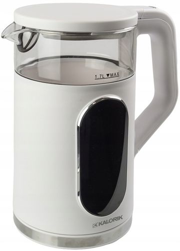 CZAJNIK ELEKTRYCZNY REGULACJA TEMPERATURY BIAŁY DIGITAL 40-100°C 1,7L 2200W na Arena.pl