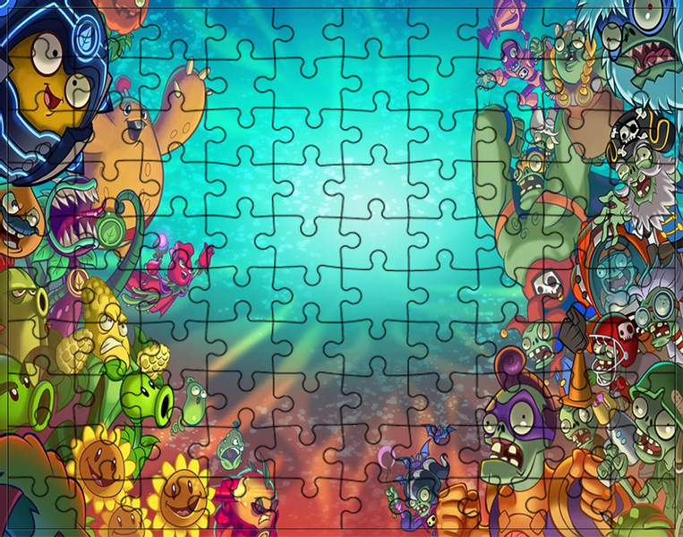 Puzzle Plants vs Zombie zdjęcie 1