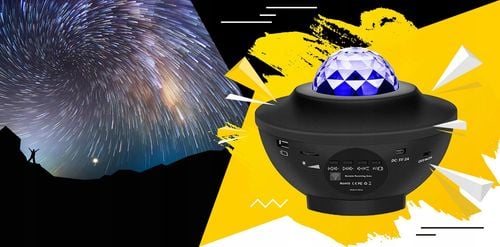 projektor gwiazd głośnik bluetooth lampka nocna na Arena.pl