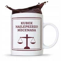 Kubek Prawnika Mecenasa Kubek Najlepszego Mecenasa Z Nadrukiem Ze Zdjęciem