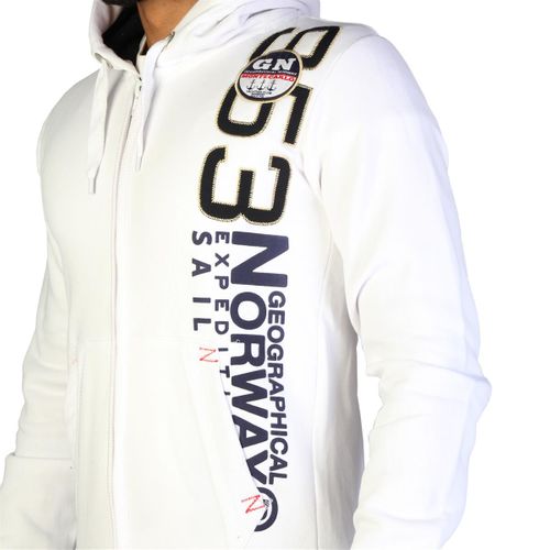 Geographical Norway bluza męska biały M na Arena.pl