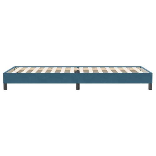Łóżko typu Box Spring bez materaca Ciemnoniebieskie 80x220 cm na Arena.pl
